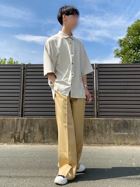 「FACTOTUM（ファクトタム）のアイテム（アクセサリー）」を使った、iciさん（メンズ・172cm）の夏コーディネート