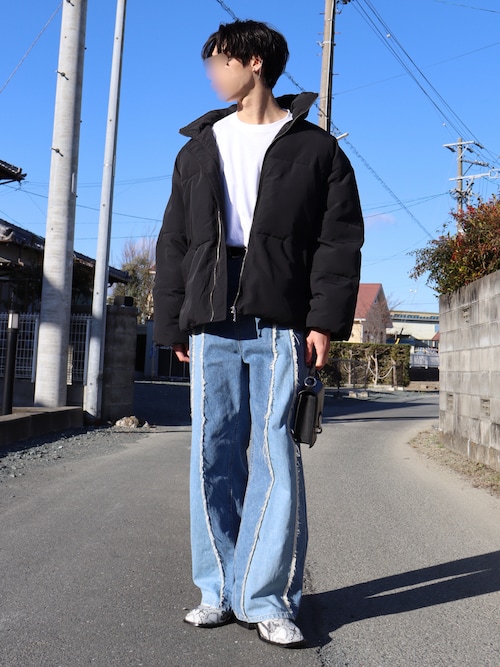 国内外の人気集結！ Jieda SWITCHING OVER DENIM PANTS - パンツ