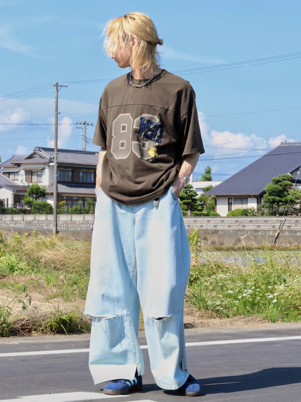 ici｜Knuth Marfのデニムパンツを使ったコーディネート - WEAR