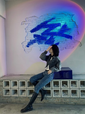 「O（オー）のアイテム」を使った、zenleiaさん（レディース・157cm）の冬コーディネート