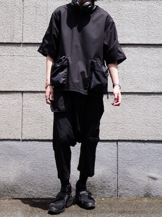 Comme des Garcons コムデギャルソン サルエルパンツ　ドット柄 コムコム コムデギャルソンCOMME des GARCONS ポリシフォン
