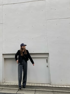 「Laugoa（ラウゴア）のアイテム」を使った、reeiさん（レディース・159cm）の夏コーディネート