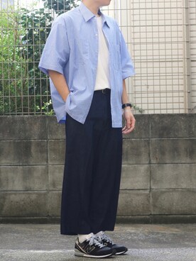 「y/m by MARSEE（イムバイマーシー）のアイテム」を使った、シゲさん（メンズ・170cm）の夏コーディネート