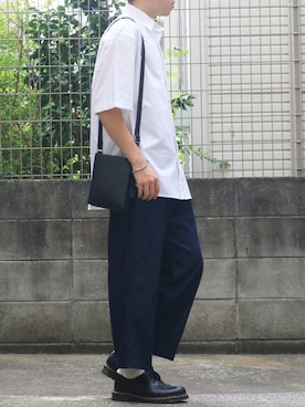 「y/m by MARSEE（イムバイマーシー）のアイテム」を使った、シゲさん（メンズ・170cm）の夏コーディネート