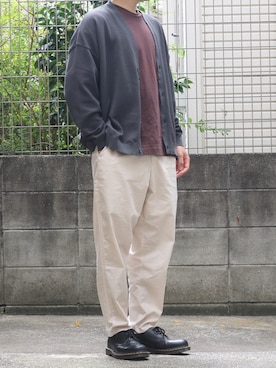 「Tシャツ/カットソー」｜「アイテム（その他）」を使った、シゲさん（メンズ・170cm）の夏コーディネート