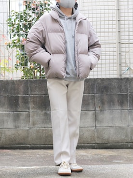 「DOOPZ（ドープス）のアイテム（パーカー）」を使った、シゲさん（メンズ・170cm）の冬コーディネート
