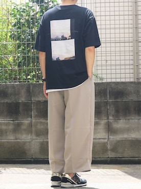 「SENSION（センション）のアイテム」を使った、シゲさん（メンズ・170cm）の夏コーディネート