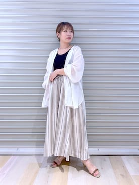 「レプシィム(LEPSIM)」｜「アイテム（その他）」を使った、ぴんさん（レディース・153cm）の夏コーディネート