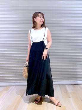 「レプシィム(LEPSIM)」｜「アイテム（その他）」を使った、ぴんさん（レディース・153cm）の春コーディネート