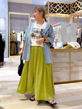 ぴんさん（レディース・153cm）の夏コーディネート