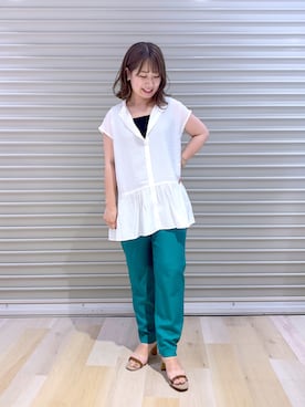 ぴんさん（レディース・153cm）の夏コーディネート