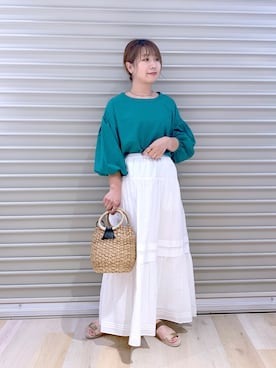 「レプシィム(LEPSIM)」｜「アイテム（その他）」を使った、ぴんさん（レディース・153cm）の春コーディネート