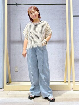 ぴんさん（レディース・153cm）の春コーディネート