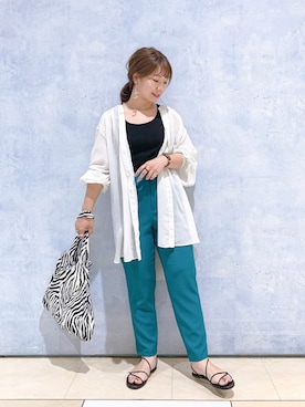 ぴんさん(レディース・153cm)の夏コーディネート