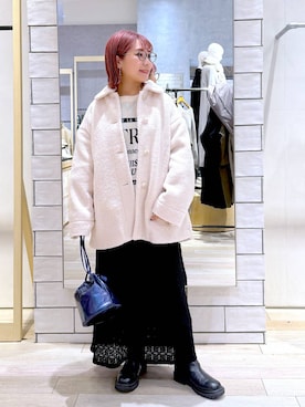 ぴんさん（レディース・153cm）の冬コーディネート