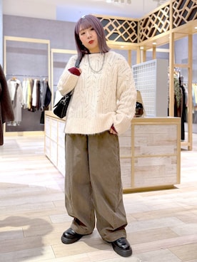 ぴんさん（レディース・153cm）の冬コーディネート