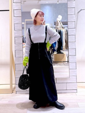 ぴんさん(レディース・153cm)の冬コーディネート