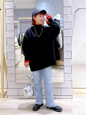 ぴんさん(レディース・153cm)の冬コーディネート