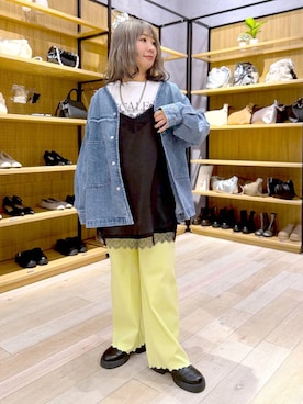 ぴんさん(レディース・153cm)の冬コーディネート