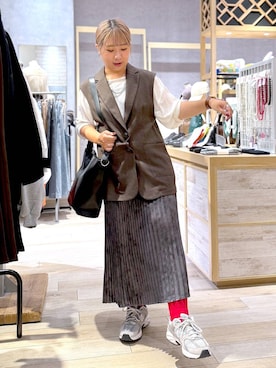 ぴんさん（レディース・153cm）の秋コーディネート