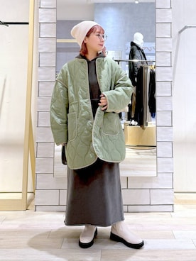 ぴんさん(レディース・153cm)の冬コーディネート