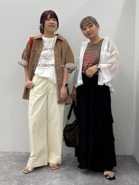 ぴんさん(レディース・153cm)の夏コーディネート