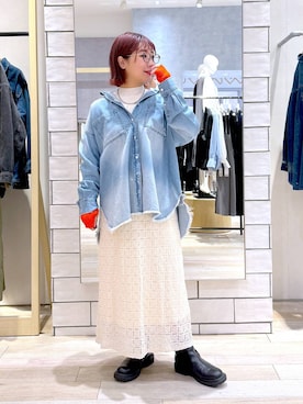 ぴんさん（レディース・153cm）の冬コーディネート