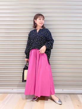 「レプシィム(LEPSIM)」｜「アイテム（その他）」を使った、ぴんさん（レディース・153cm）の春コーディネート