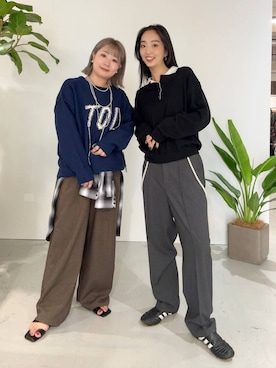 ぴんさん(レディース・153cm)の秋コーディネート