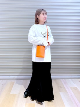 「LEPSIM」｜「アイテム（その他）」を使った、ぴんさん（レディース・153cm）の春コーディネート