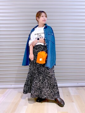 「LEPSIM」｜「アイテム（その他）」を使った、ぴんさん（レディース・153cm）の秋コーディネート
