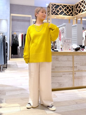 ぴんさん（レディース・153cm）の秋コーディネート