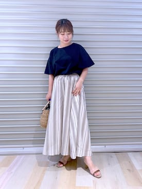 「レプシィム(LEPSIM)」｜「アイテム（その他）」を使った、ぴんさん（レディース・153cm）の春コーディネート