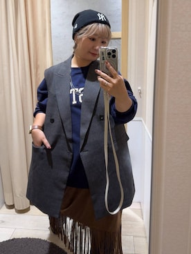 ぴんさん（レディース・153cm）の秋コーディネート