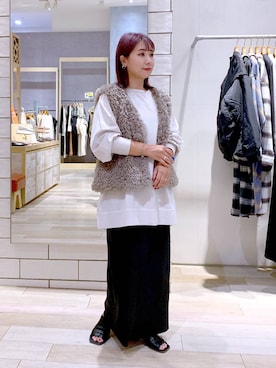 ぴんさん（レディース・153cm）の秋コーディネート