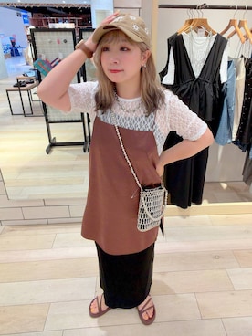ぴんさん(レディース・153cm)の春コーディネート