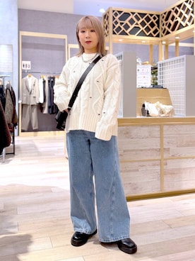 ぴんさん（レディース・153cm）の冬コーディネート