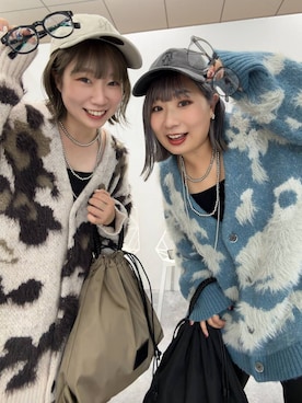 「アイテム（メガネ、グレー系）」を使った、ぴんさん（レディース・153cm）の秋コーディネート