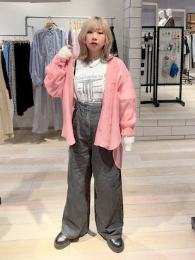 ぴんさん（レディース・153cm）の春コーディネート