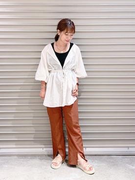 ぴんさん（レディース・153cm）の夏コーディネート