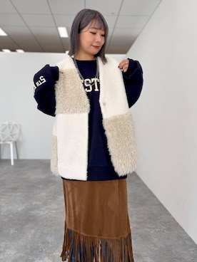 ぴんさん（レディース・153cm）の秋コーディネート