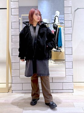 ぴんさん（レディース・153cm）の冬コーディネート