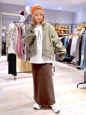ぴんさん（レディース・153cm）の秋コーディネート