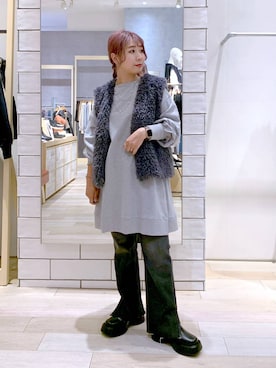 ぴんさん(レディース・153cm)の秋コーディネート