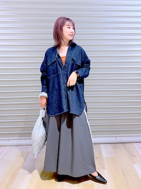 ぴんさん（レディース・153cm）の秋コーディネート