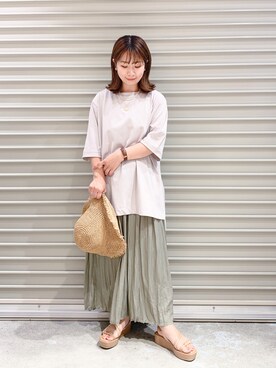 ぴんさん（レディース・153cm）の夏コーディネート