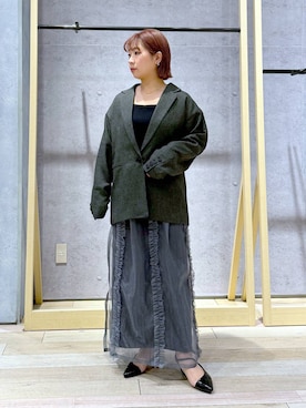 ぴんさん（レディース・153cm）の春コーディネート