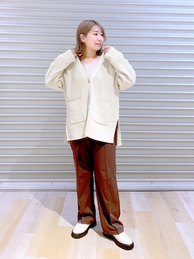 「LEPSIM」｜「アイテム（その他）」を使った、ぴんさん（レディース・153cm）の冬コーディネート