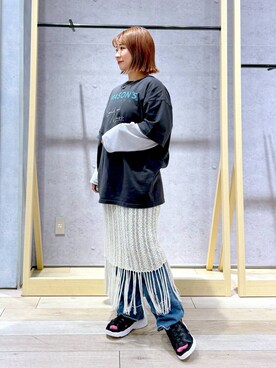 ぴんさん（レディース・153cm）の春コーディネート
