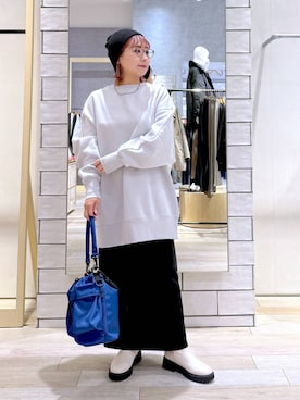 ぴんさん(レディース・153cm)の冬コーディネート